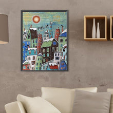 Load image into Gallery viewer, Snowy City 30*40CM(Canvas) Full Square Drill Diamond Painting
