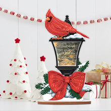 Load image into Gallery viewer, Christmas Wooden Xmas Cardinal Desktop Diamond Art Kits for Xmas Table Office Decor (4)
