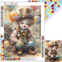 Load image into Gallery viewer, Clown 30*40CM(Canvas) Full Square Drill Diamond Painting
