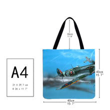 Load image into Gallery viewer, Canvas Bag-Airplanes 40*40CM
