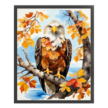 Load image into Gallery viewer, Huancan - Eagle In The Woods - 40*50CM 11CT 3 Stamped Cross Stitch
