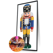 Load image into Gallery viewer, Christmas Nutcracker 30*60CM(Canvas) Partial Special Shaped Drill Diamond Painting
