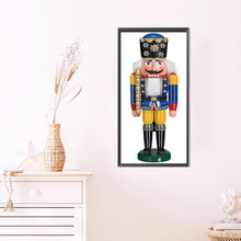 Load image into Gallery viewer, Christmas Nutcracker 30*60CM(Canvas) Partial Special Shaped Drill Diamond Painting
