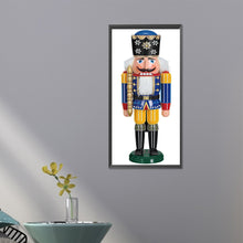 Load image into Gallery viewer, Christmas Nutcracker 30*60CM(Canvas) Partial Special Shaped Drill Diamond Painting
