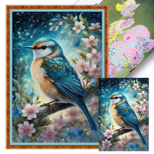 Load image into Gallery viewer, Yishu - Peach Blossoms And Birds - 40*60CM 11CT 3 Stamped Cross Stitch
