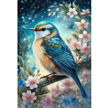 Load image into Gallery viewer, Yishu - Peach Blossoms And Birds - 40*60CM 11CT 3 Stamped Cross Stitch
