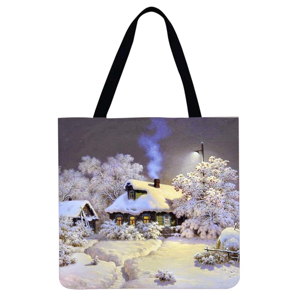 Canvas Bag-Snowscapes 40*40CM