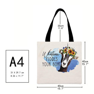 Canvas Bag-Sheep 40*40CM