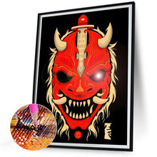 Load image into Gallery viewer, Ghost Face 30*40CM(Canvas) Full Round Drill Diamond Painting
