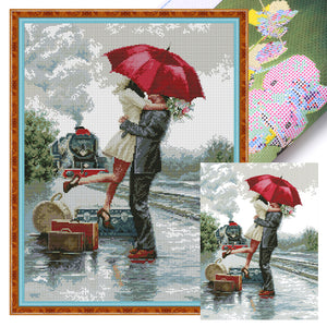 Joy Sunday - Reunion - 36*48CM 14CT 2 Stamped Cross Stitch