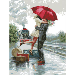 Joy Sunday - Reunion - 36*48CM 14CT 2 Stamped Cross Stitch