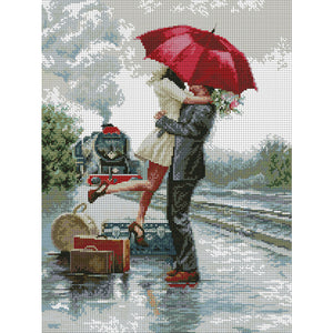 Joy Sunday - Reunion - 36*48CM 14CT 2 Stamped Cross Stitch