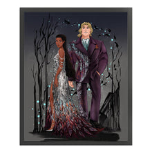 Load image into Gallery viewer, Yishu - Disney Princesses - 40*50CM 11CT 3 Stamped Cross Stitch
