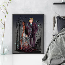 Load image into Gallery viewer, Yishu - Disney Princesses - 40*50CM 11CT 3 Stamped Cross Stitch
