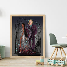 Load image into Gallery viewer, Yishu - Disney Princesses - 40*50CM 11CT 3 Stamped Cross Stitch
