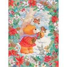 Load image into Gallery viewer, Cubby Bear 30*40CM(Canvas) Full Round Drill Diamond Painting
