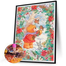 Load image into Gallery viewer, Cubby Bear 30*40CM(Canvas) Full Round Drill Diamond Painting
