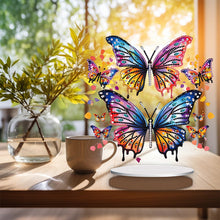 Load image into Gallery viewer, Butterfly Round+Special Shape Diamond Painting Art Tabletop Ornaments Kit
