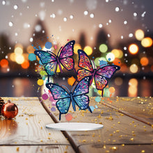 Load image into Gallery viewer, Butterfly Round+Special Shape Diamond Painting Art Tabletop Ornaments Kit
