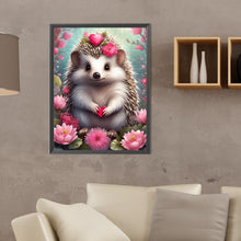 Load image into Gallery viewer, Hedgehog 30*40CM(Canvas) Full Round Drill Diamond Painting
