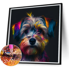 Load image into Gallery viewer, Colorful Dog 30*30CM(Canvas) Full Round Drill Diamond Painting
