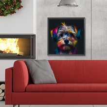 Load image into Gallery viewer, Colorful Dog 30*30CM(Canvas) Full Round Drill Diamond Painting
