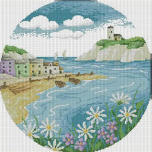 Load image into Gallery viewer, Joy Sunday - Island - 38*38CM 14CT 2 Stamped Cross Stitch
