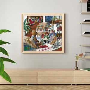 Joy Sunday - Dolls - 44*38CM 14CT 2 Stamped Cross Stitch