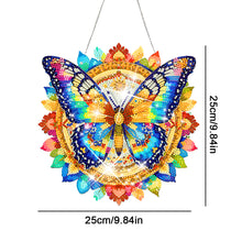 Load image into Gallery viewer, Acrylic Gorgeous Butterfly Single-Sided Diamond Painting Hanging Pendant (5)
