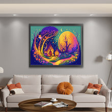 Load image into Gallery viewer, Huancan - Fox Cottage - 60*50CM 11CT 3 Stamped Cross Stitch
