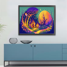 Load image into Gallery viewer, Huancan - Fox Cottage - 60*50CM 11CT 3 Stamped Cross Stitch
