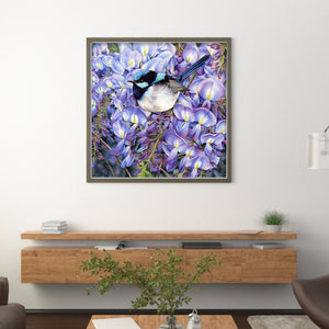 Huancan - Warbler - 50*50CM 11CT 3 Stamped Cross Stitch