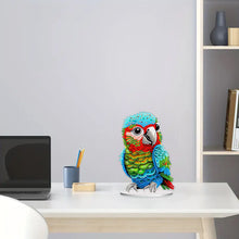 Load image into Gallery viewer, Acrylic Diamond Painting Desktop Decoration for Office Desktop Decor (Parrot)
