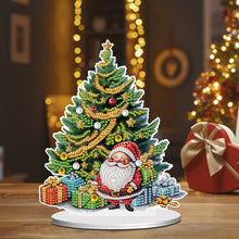 Load image into Gallery viewer, Christmas Diamond Painting Desktop Ornaments Kit for Home Office Desktop Decor (Santa)
