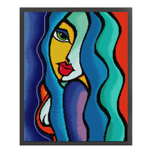 Load image into Gallery viewer, Joy Sunday - Abstract Painting - 40*47CM 14CT 2 Stamped Cross Stitch
