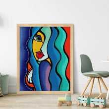 Load image into Gallery viewer, Joy Sunday - Abstract Painting - 40*47CM 14CT 2 Stamped Cross Stitch
