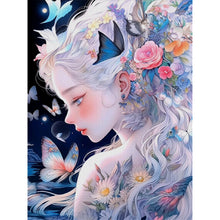Load image into Gallery viewer, Yishu - Dream Girl - 50*65CM 11CT 3 Stamped Cross Stitch
