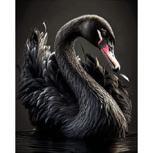 Load image into Gallery viewer, Black Swan 40*50CM(Canvas) Full Square Drill Diamond Painting

