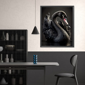 Black Swan 40*50CM(Canvas) Full Square Drill Diamond Painting
