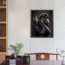 Load image into Gallery viewer, Black Swan 40*50CM(Canvas) Full Square Drill Diamond Painting
