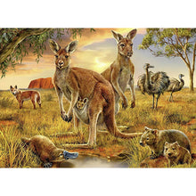 Load image into Gallery viewer, Kangaroo 70*50CM(Canvas) Full Square Drill Diamond Painting
