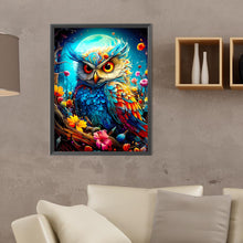 Load image into Gallery viewer, Colorful Owl 30*40CM(Canvas) Full Round Drill Diamond Painting
