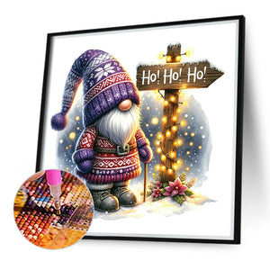 Guiding Gnome 40*40CM(Canvas) Full Round Drill Diamond Painting