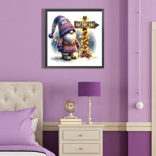 Load image into Gallery viewer, Guiding Gnome 40*40CM(Canvas) Full Round Drill Diamond Painting
