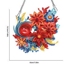 Load image into Gallery viewer, Special Shaped Diamond Painting Wreath Ornament for Home Window Door Decor (6)
