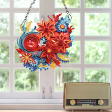 Load image into Gallery viewer, Special Shaped Diamond Painting Wreath Ornament for Home Window Door Decor (6)
