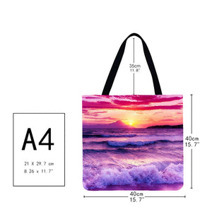 Canvas Bag-Seaside 40*40CM