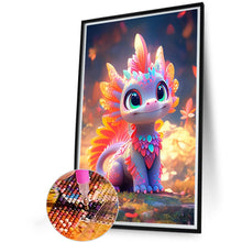 Load image into Gallery viewer, Glow Dragon 40*60CM(Canvas) Full Round Drill Diamond Painting
