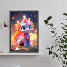 Load image into Gallery viewer, Glow Dragon 40*60CM(Canvas) Full Round Drill Diamond Painting
