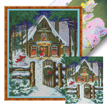 Load image into Gallery viewer, Joy Sunday - Santa Claus Arrives - 38*48CM 14CT 2 Stamped Cross Stitch
